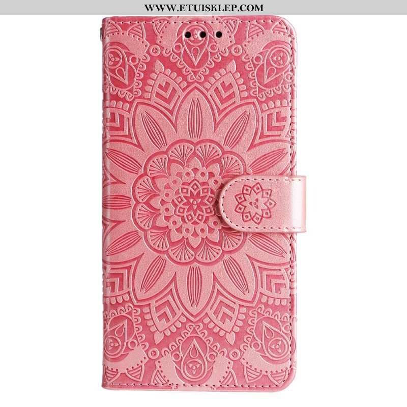 Etui Folio do Honor 90 Lite z Łańcuch Mandala Z Paskiem